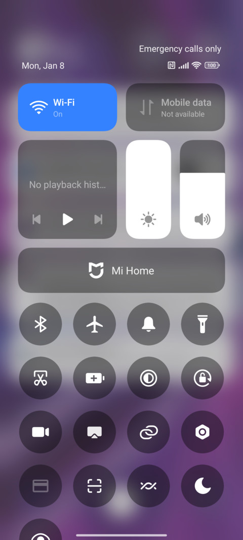 abstract purple screenshot