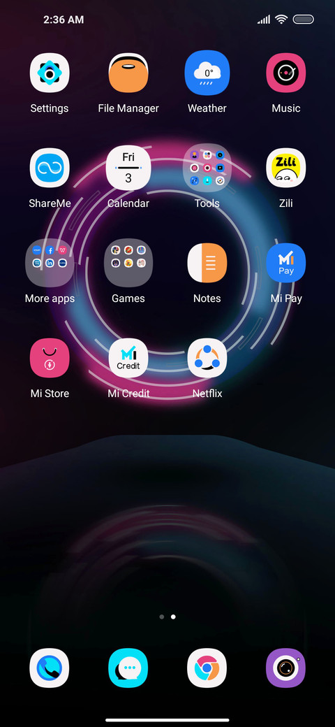Neon Cool Flash screenshot