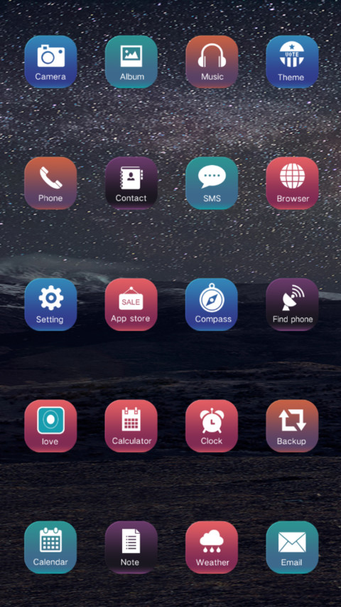 Starry screenshot