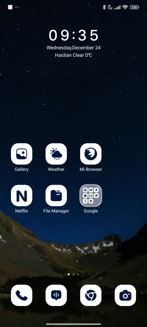 Night Peaks screenshot