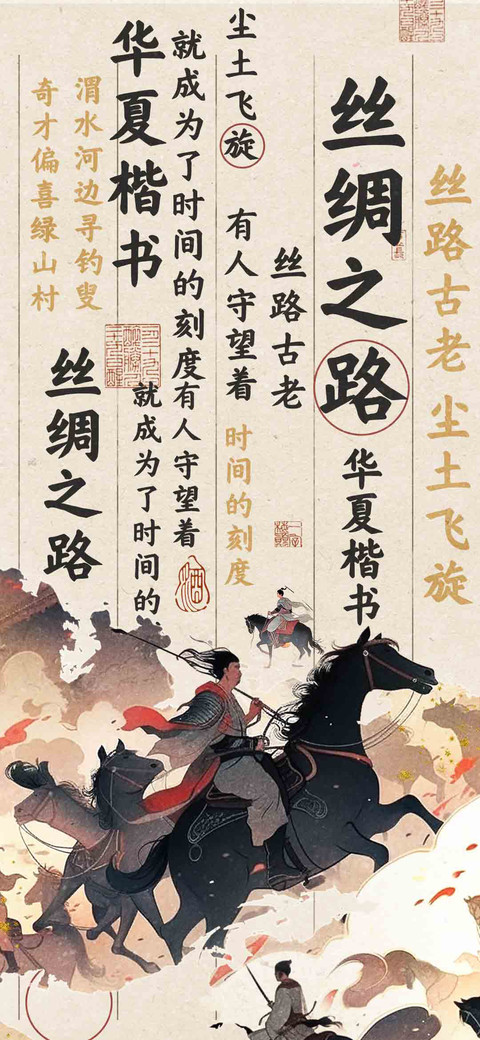 丝绸之路华夏楷书 screenshot