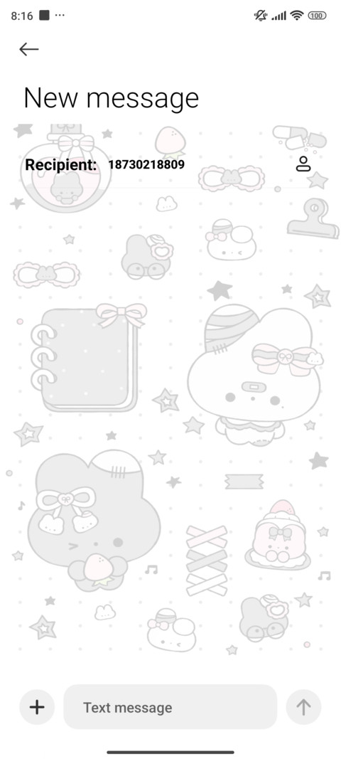 Cute Note Bunny screenshot