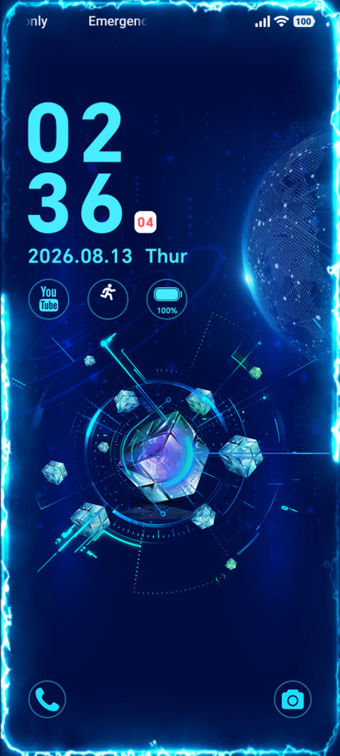 Dark Blue Core screenshot