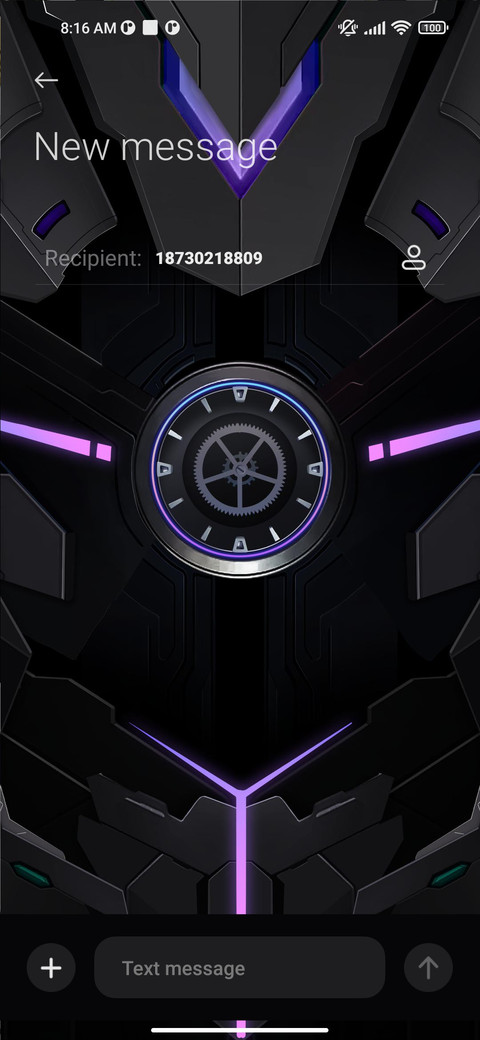 Cool black mecha screenshot