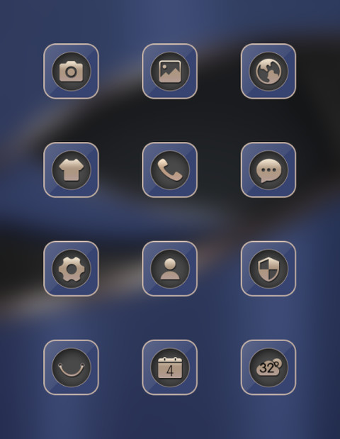 轻奢商务蓝 screenshot