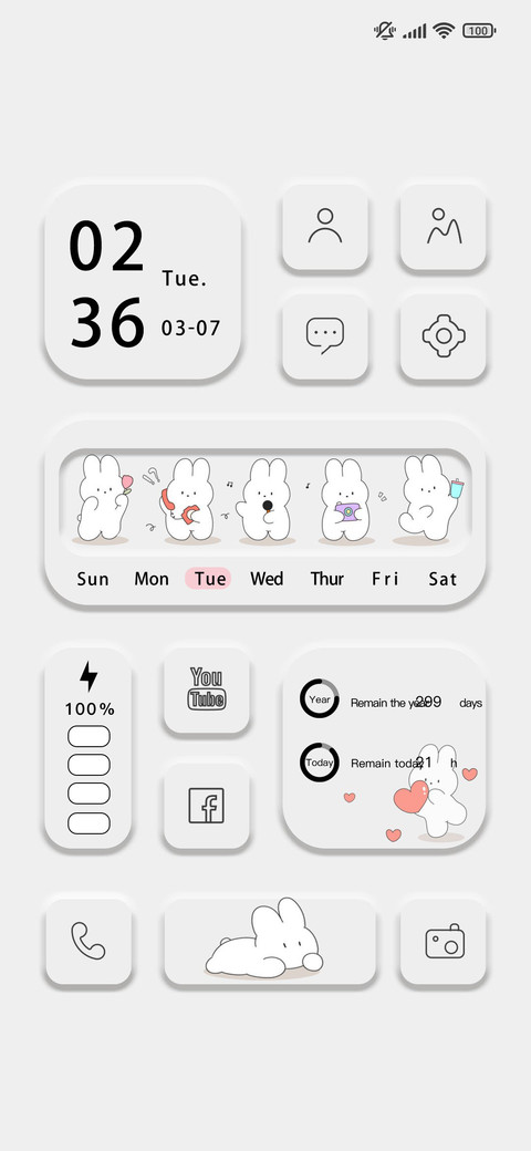 Rabbit table daily screenshot