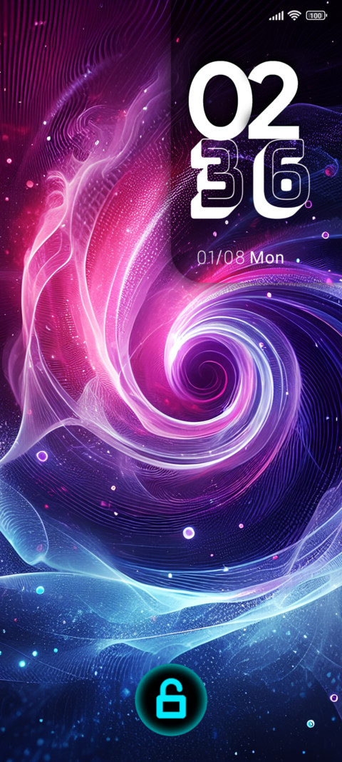 colorful galaxy screenshot