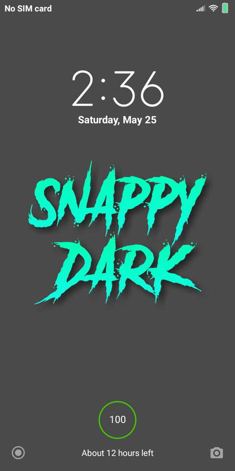 Snappy Dark  screenshot