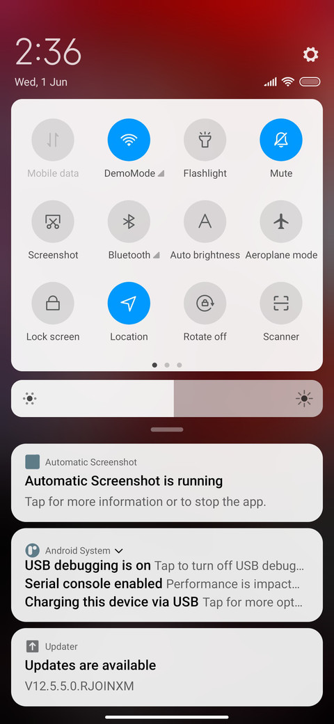 AKAZA DARK V12.5 screenshot