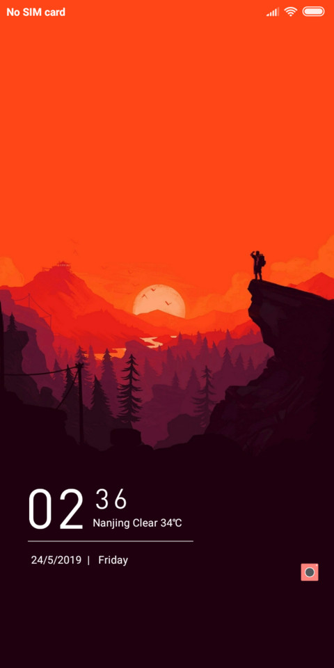 Dark Orange v10 screenshot