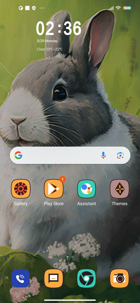 Foraging rabbit screenshot
