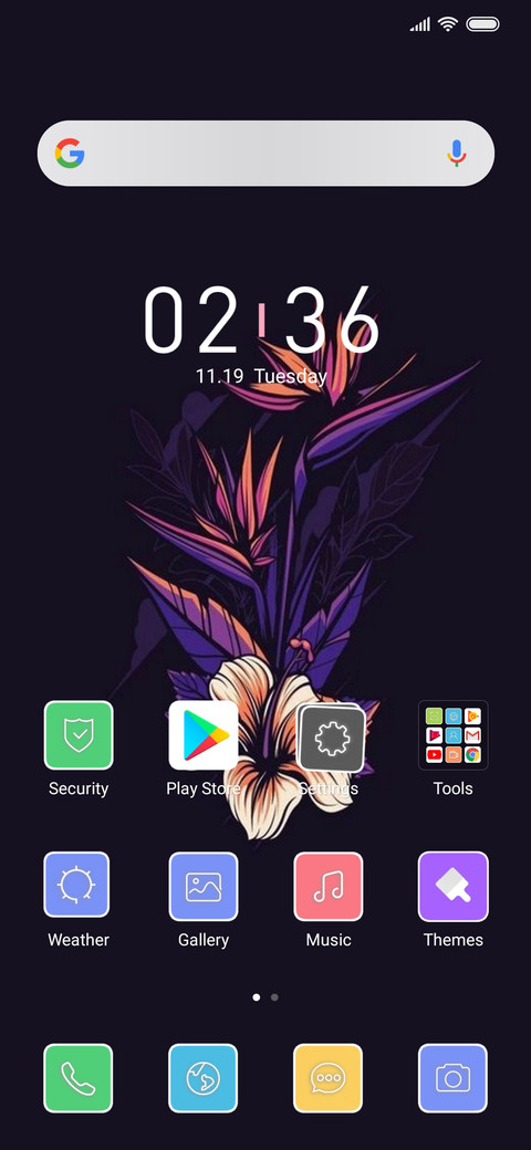 Dark Flower_DWM3 screenshot