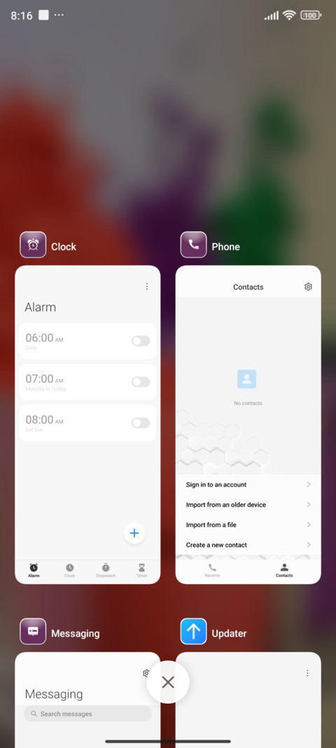 colors screenshot