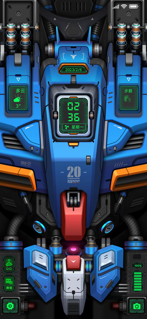 赛博 机甲战记 screenshot