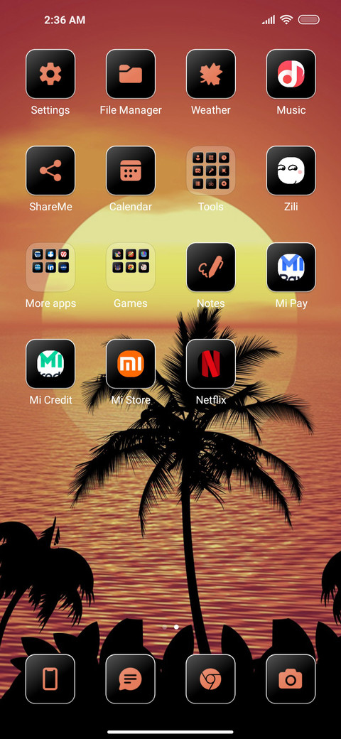 Beach Sunset screenshot