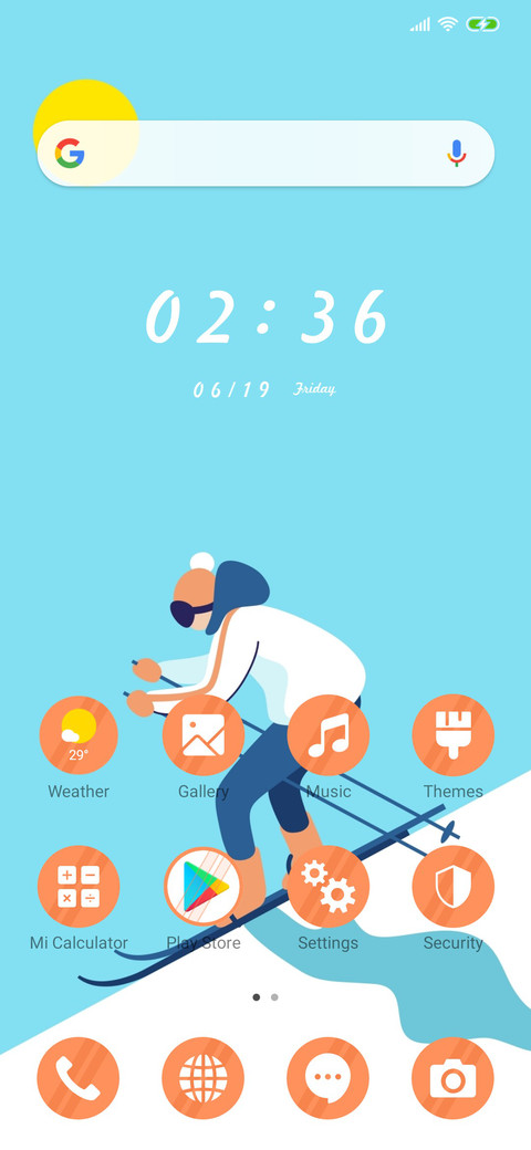 Skiing - Minimal_3MDS screenshot
