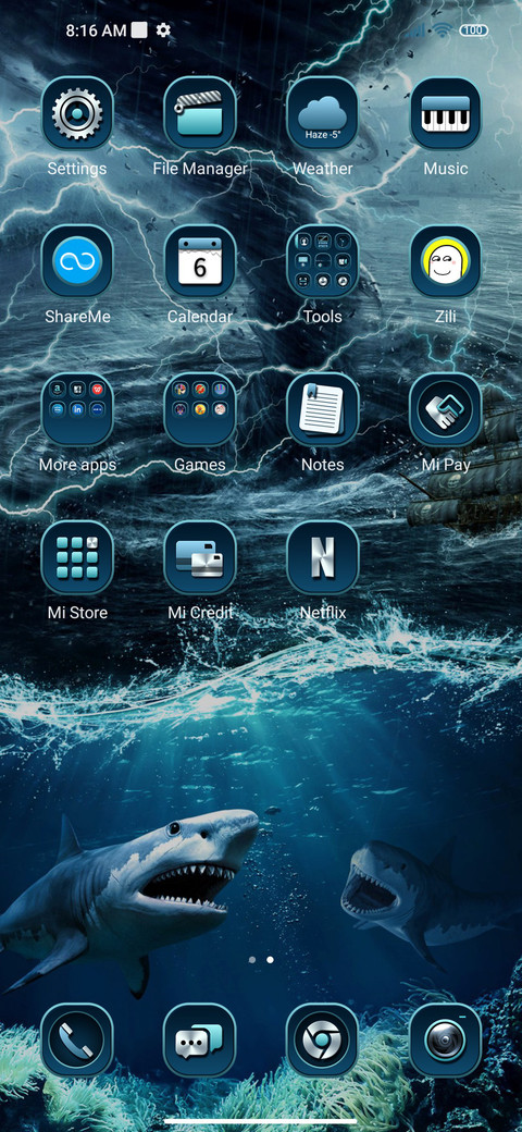 Deep sea shark screenshot