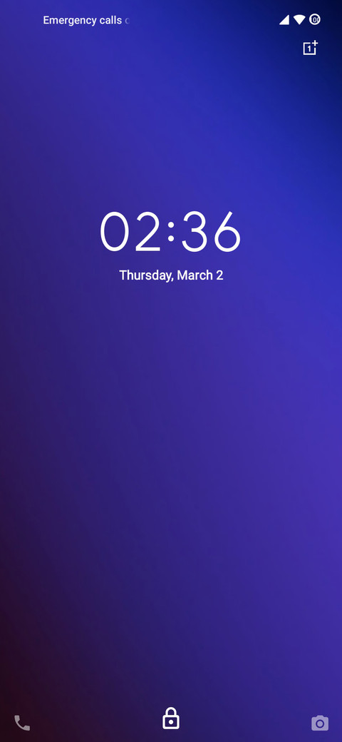 One X screenshot