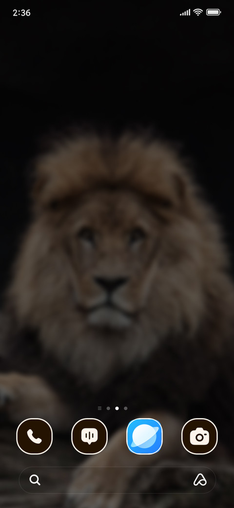 Lion screenshot