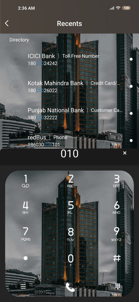 The city under screenshot