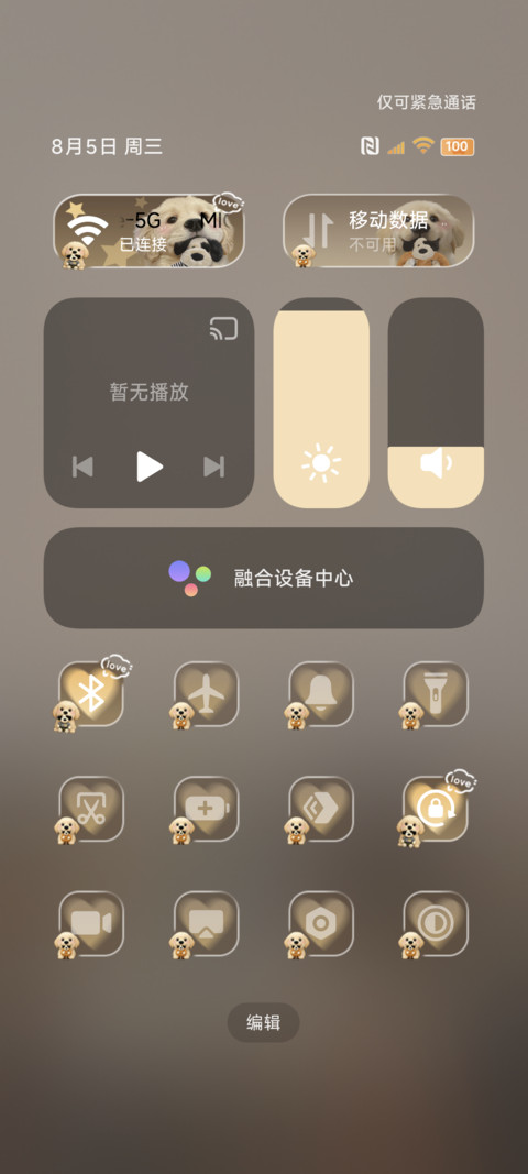 OS美拉德金毛小狗 screenshot