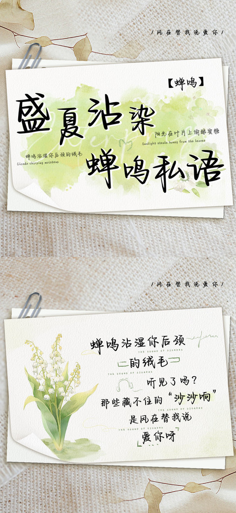 盛夏沾染蝉鸣私语 screenshot