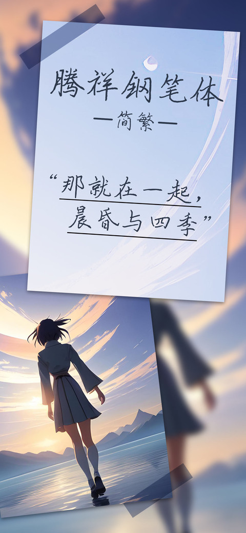 腾祥钢笔体简繁 screenshot