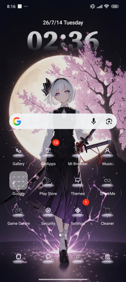 Night screenshot