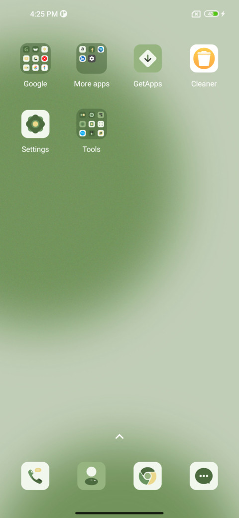 Green circle screenshot