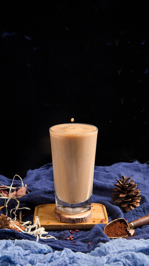 A quick learning brown sugar frozen milk tea screenshot