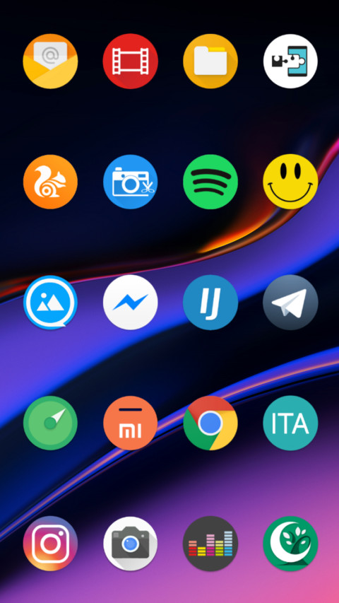 Android 9.0 Pie Dark screenshot
