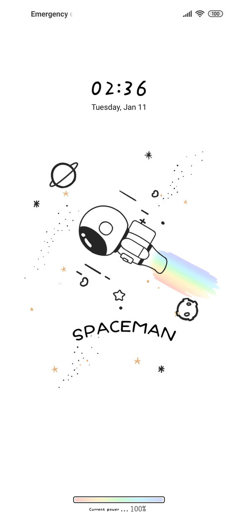 Simple astronaut screenshot