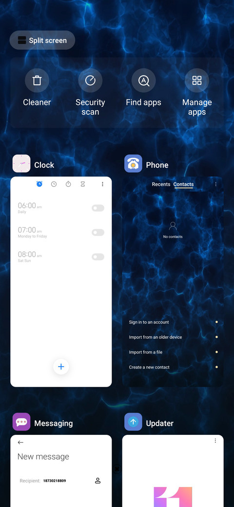 Blue phantom  screenshot
