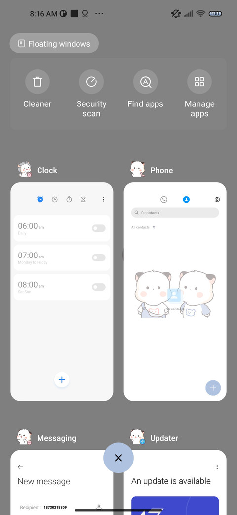 Cute Gradual Cat screenshot