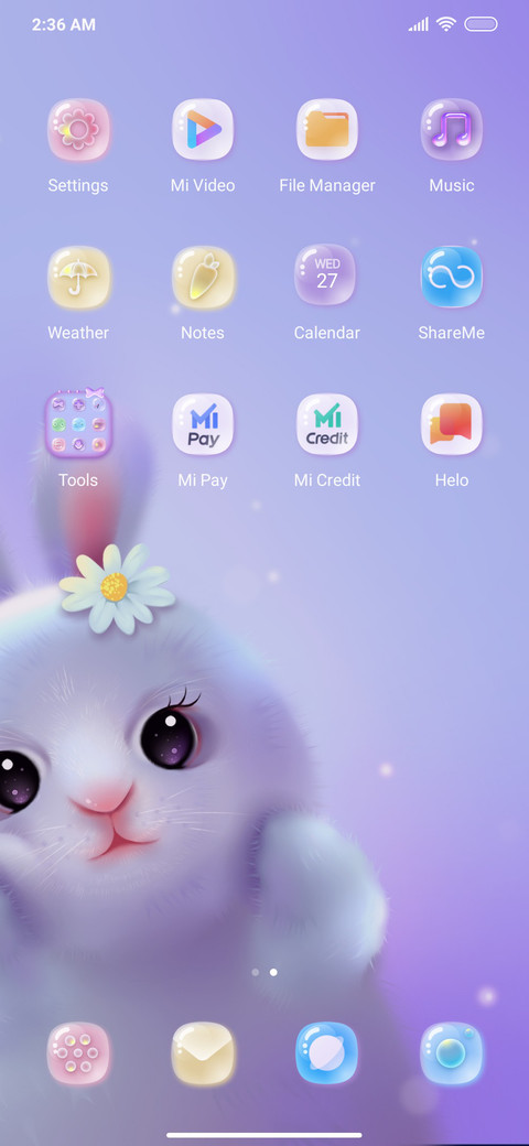 Cute bunny screenshot