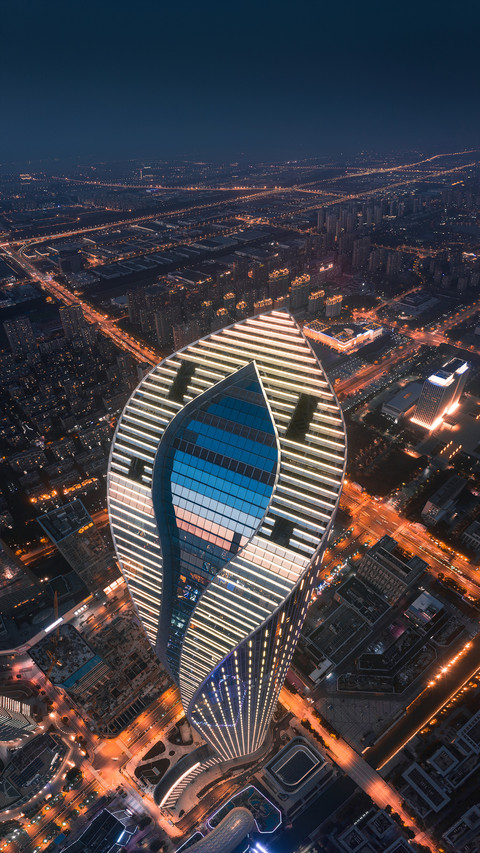 Jiangsus tallest building Guojin Center 6 screenshot