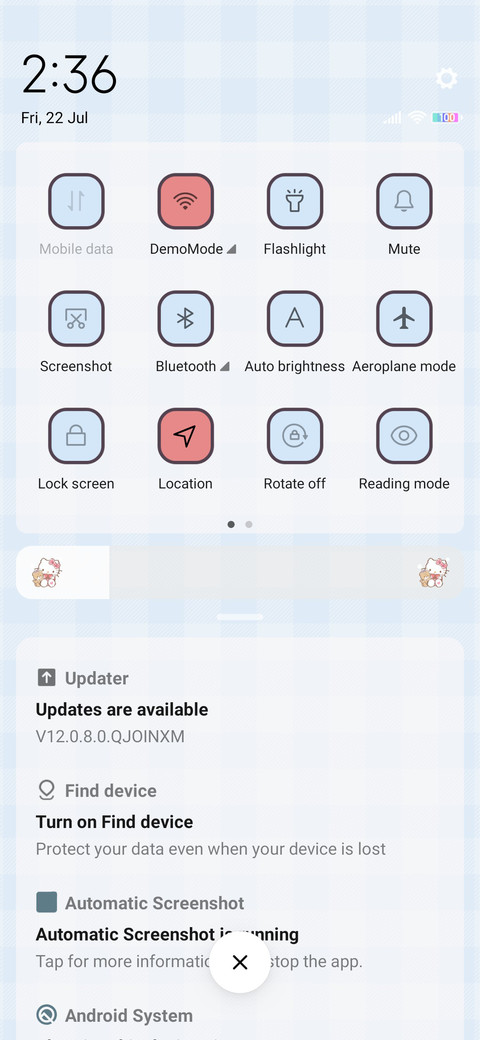 Kitty cute today screenshot