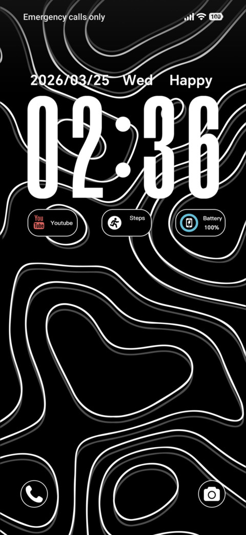 Dark Ink Curve screenshot