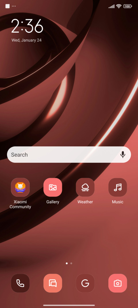 Luxury Maroon screenshot