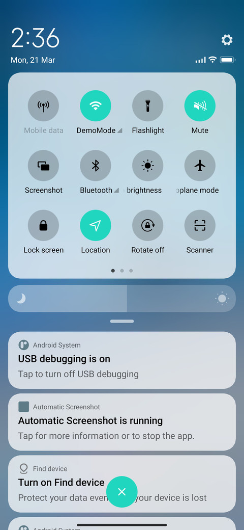 os screenshot