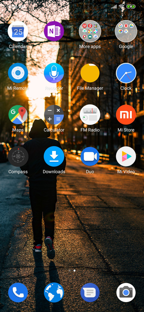 Xiomi Pie V10 screenshot