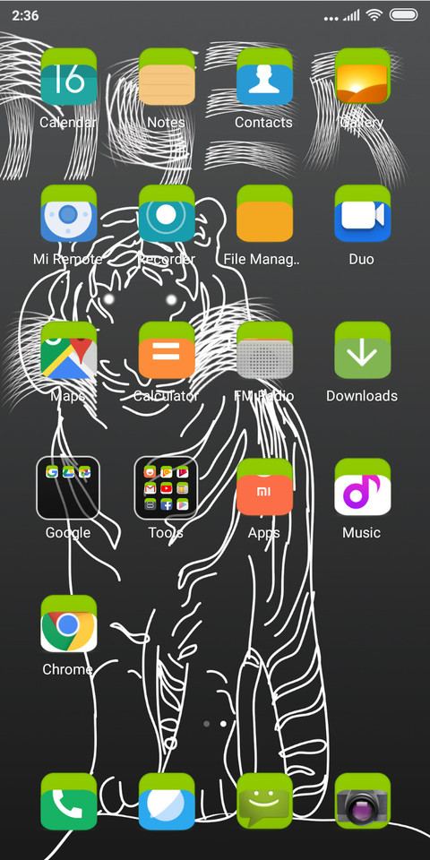 Bengal Tiger_DWM19 screenshot