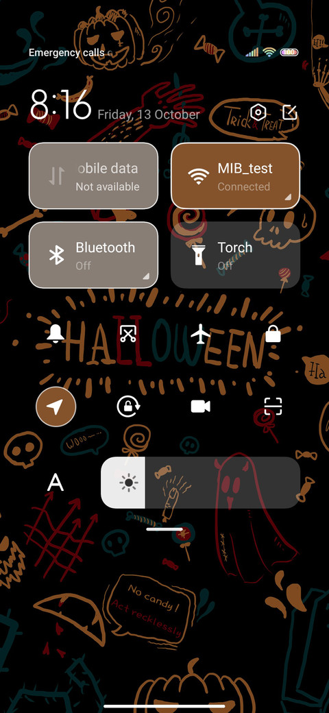 Halloween graffiti screenshot