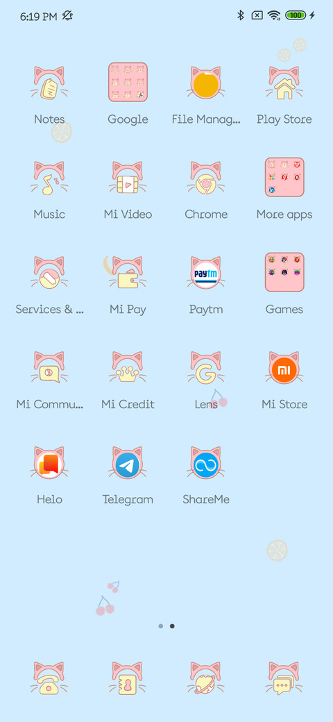 Thank you screenshot