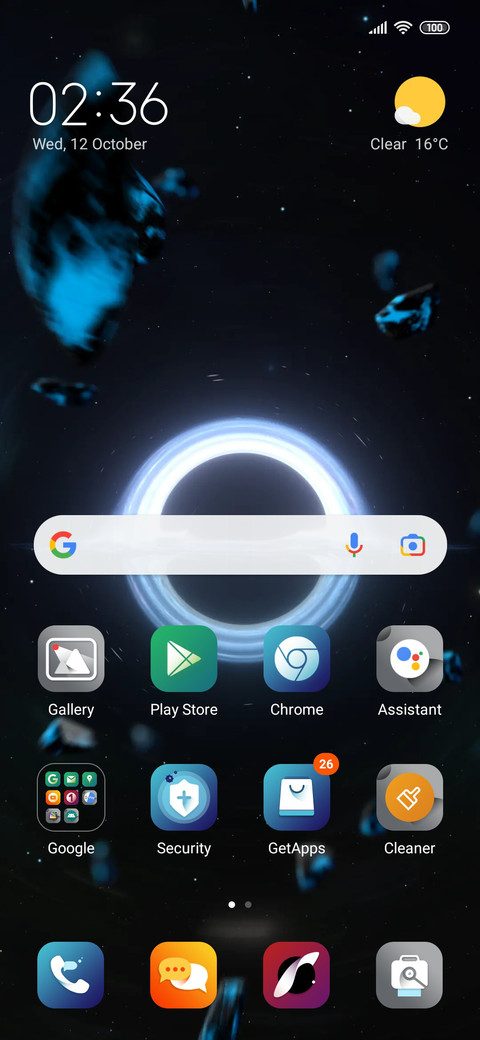 Black Hole screenshot