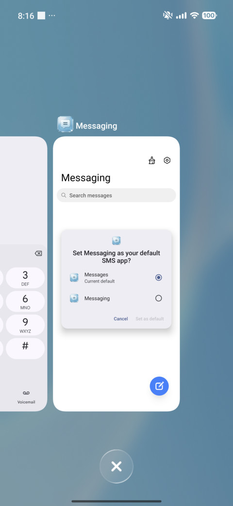 Blue Glass VK screenshot