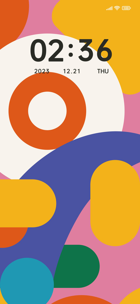 Geometric dot screenshot