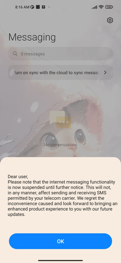 Cats Watch Snow screenshot