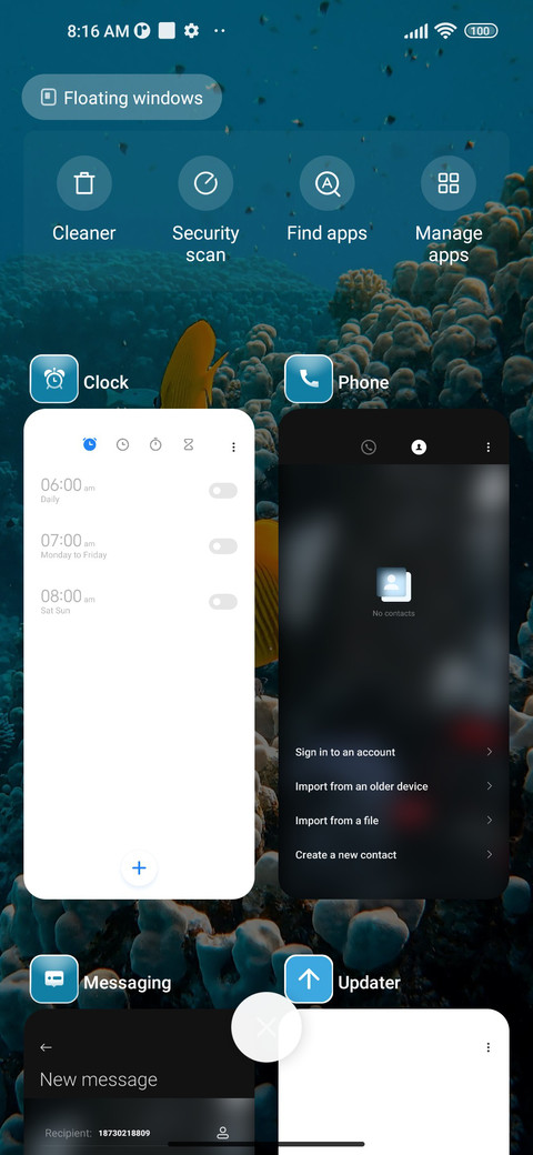 Sea screenshot