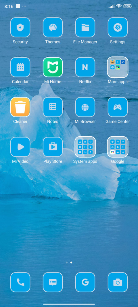 ice berg screenshot